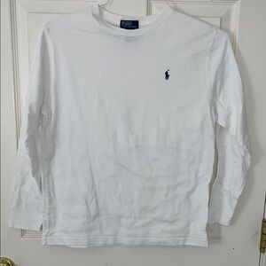 Polo by Ralph Lauren Kids White Long Sleeve Shirt